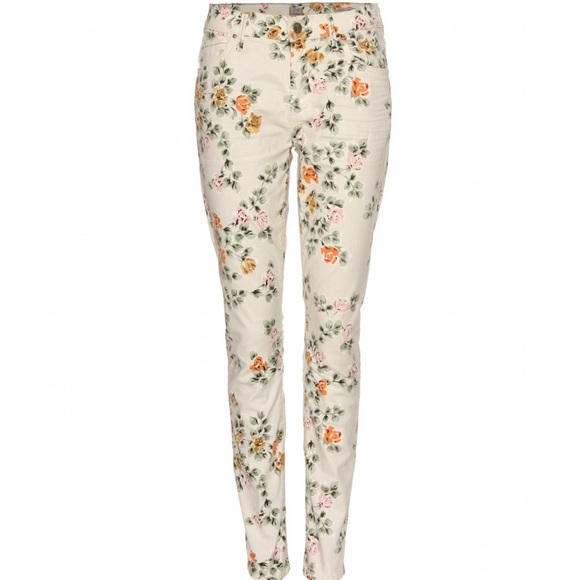 CITIZENS of Humanity Mandy High Rise Floral Skinny Jeans - Picture 4 of 10